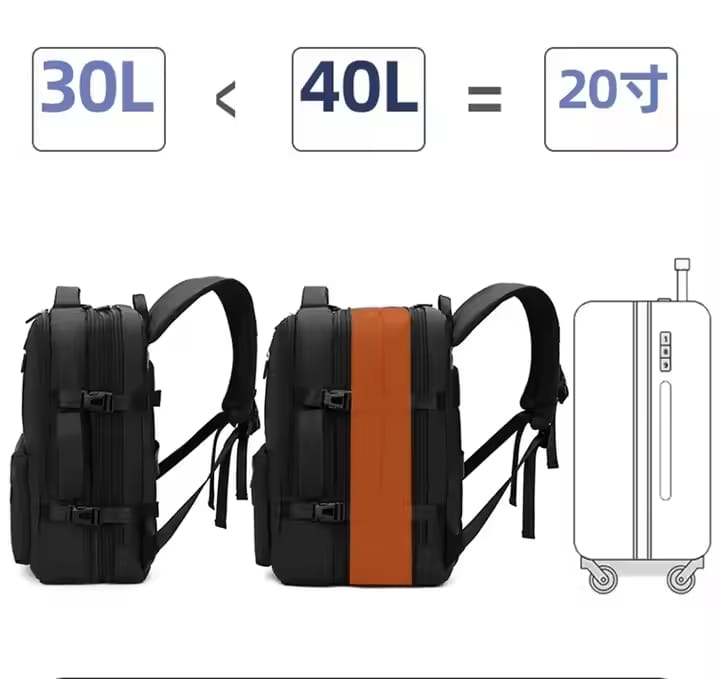 2 in 1 Laptop | Cabin Back Bag | 40 litres