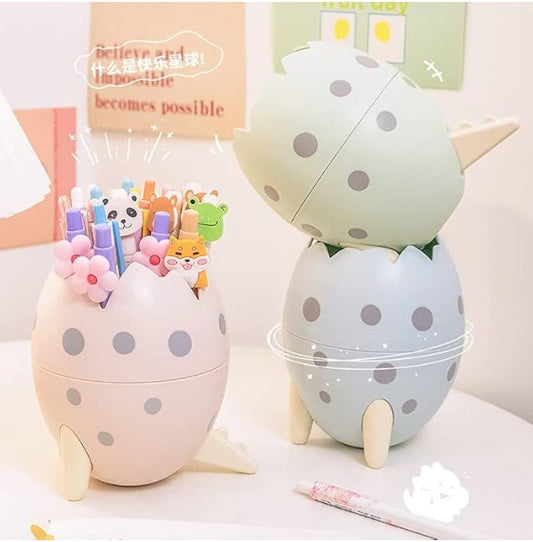 Egg shape pen stand