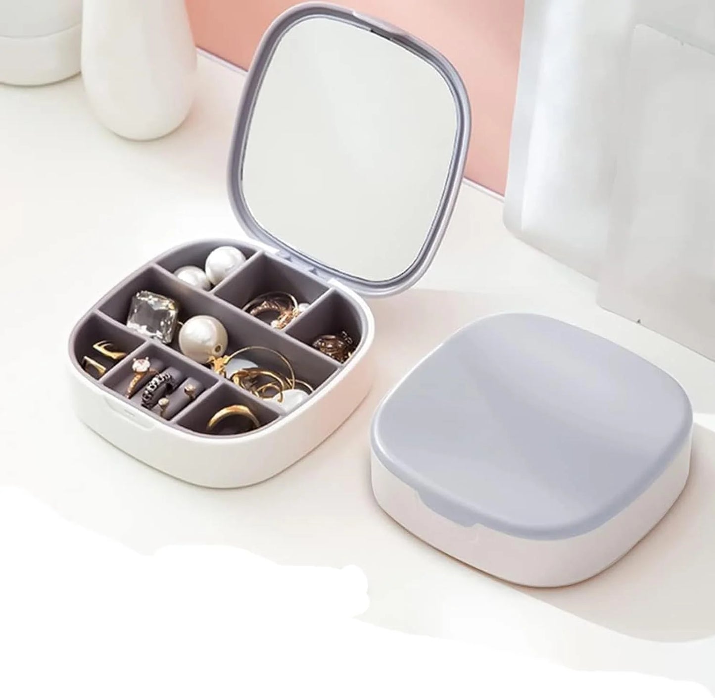 Mini Jewel box with mirror